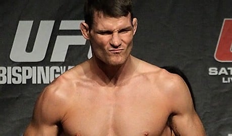 It turns out Alan Belcher ironically tore off Bisping’s retina in their fight