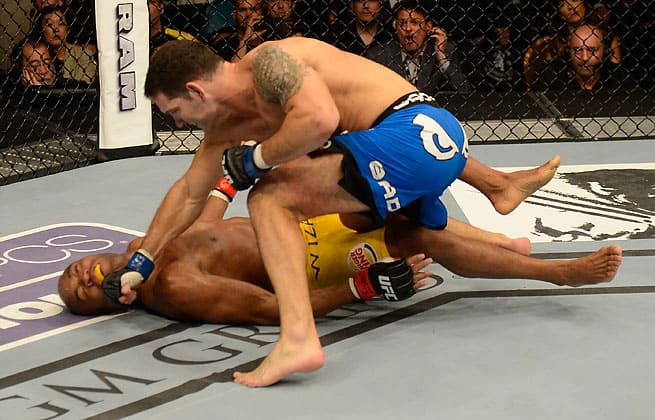 Chris Weidman is back to the real world.