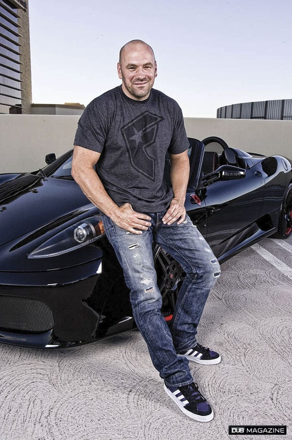 Conor McGregor shows off Dana White’s douchey parking job.