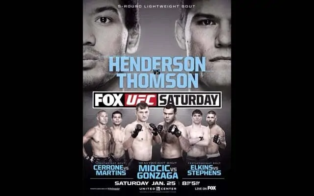 UFC on FOX 10 Predictions | Ben Henderson vs Josh Thomson
