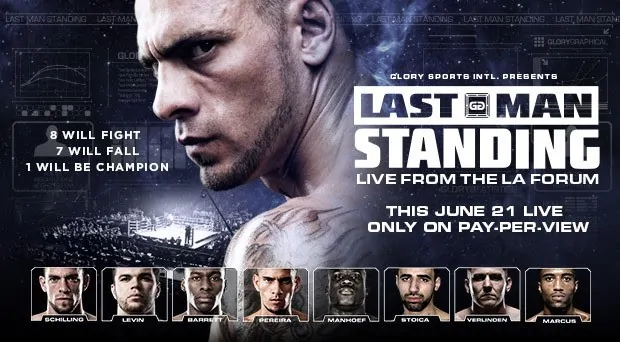 Melvin Manhoef vs. Filip Verlinden Announced for GLORY Last Man Standing