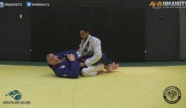 armbar variation from guard