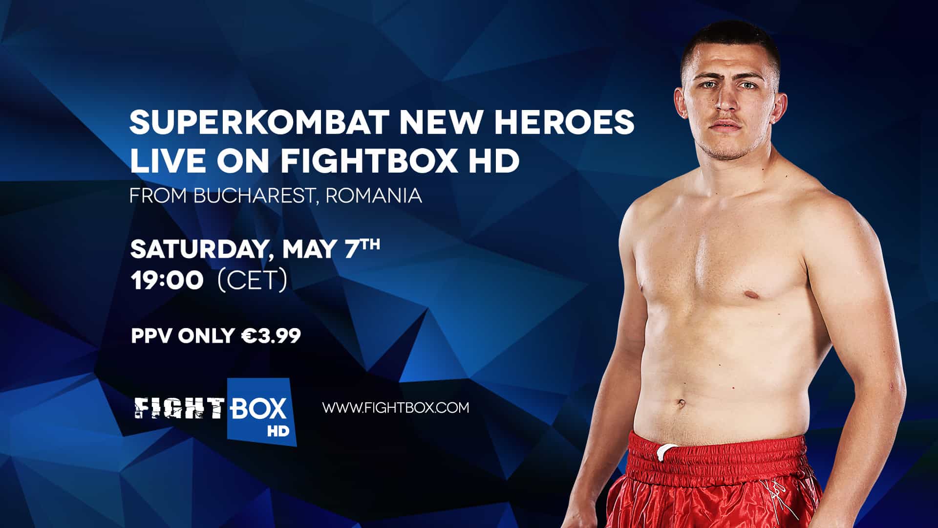 Superkombat Live Stream New Heroes May 7th out of Bucharest, Romania ...