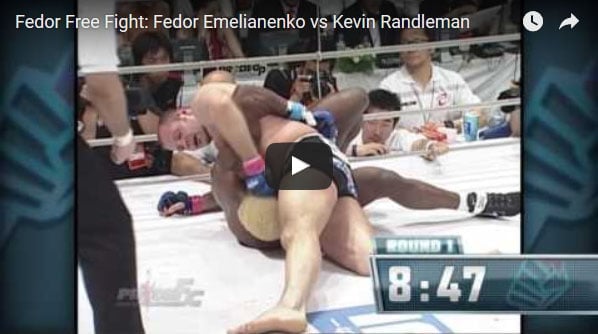 Fedor Emelianenko vs Kevin Randleman