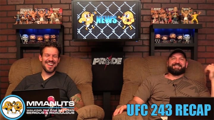 UFC 243 Recap | Adesanya vs Whittaker | MMANUTS MMA Podcast | EP # 446