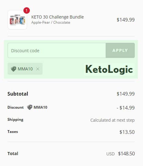 KetoLogic Coupon