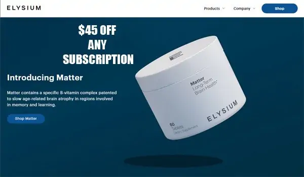 Elysium Health Promo Code