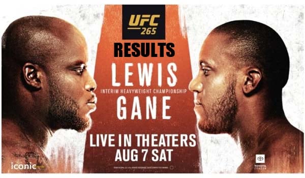 UFC 265 Results