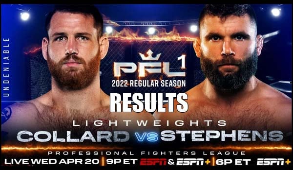 PFL 1 2022 Results