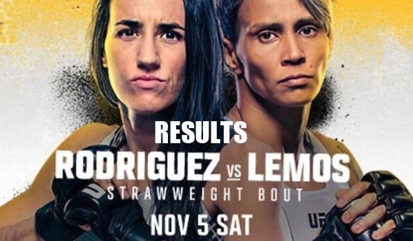 UFC Fight Night Results | Rodriguez vs Lemos