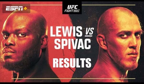 UFC Fight Night 218 Results | Lewis vs. Spivac