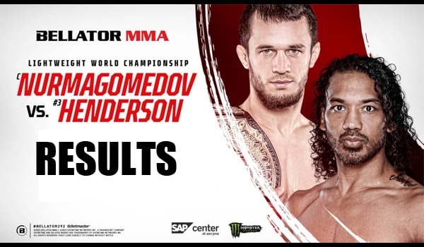 Bellator 292 Results | Nurmagomedov vs Henderson