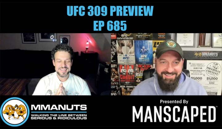 ufc 309 previiew mmanuts mma podcast