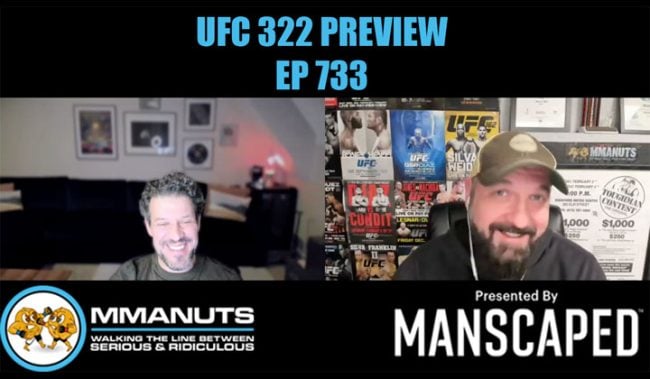 UFC 322 preview mmanuts mma podcast