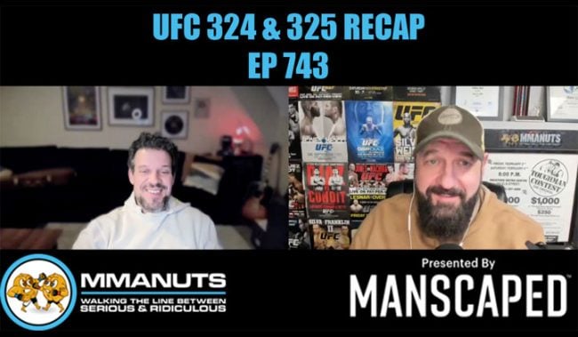 ufc 324 recap mmanuts mma podcast