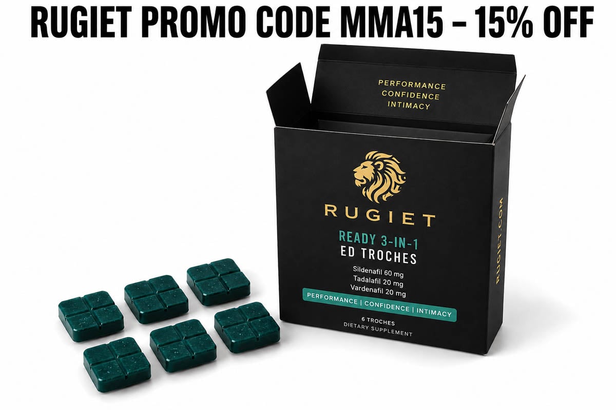 Rugiet promo code MMA15 – 15% off Rugiet Ready 3-in-1 troche