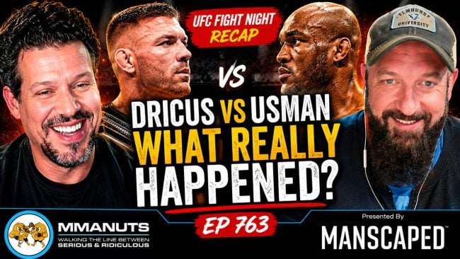 UFC DDP VS USMAN mmanuts mma podcast